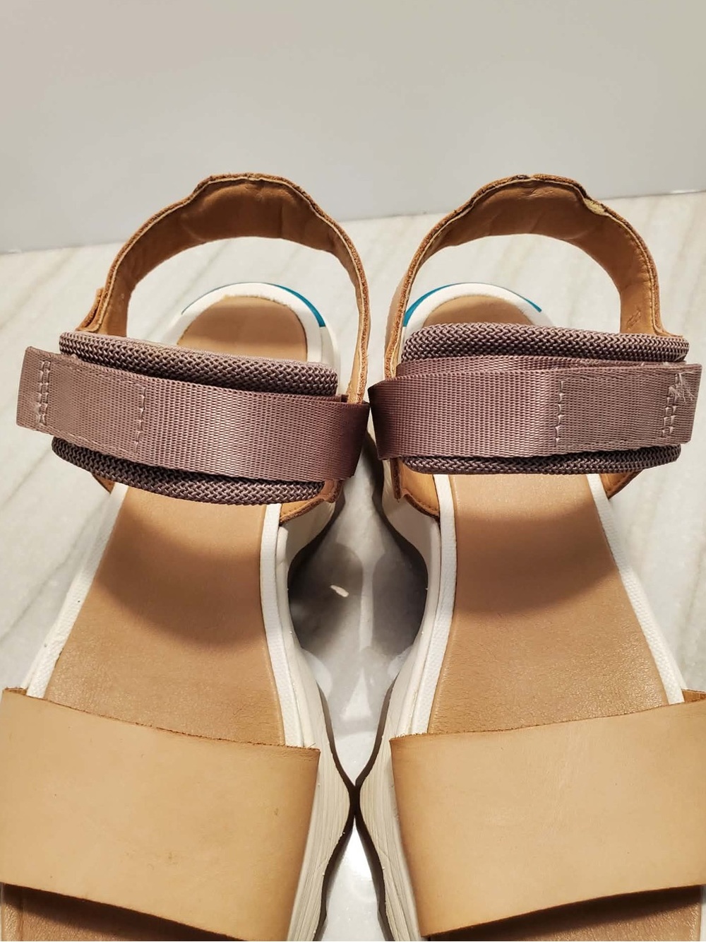 Sorel Kinetic Impact Y-Strap High Sandals Size 6 - Picture 8 of 12